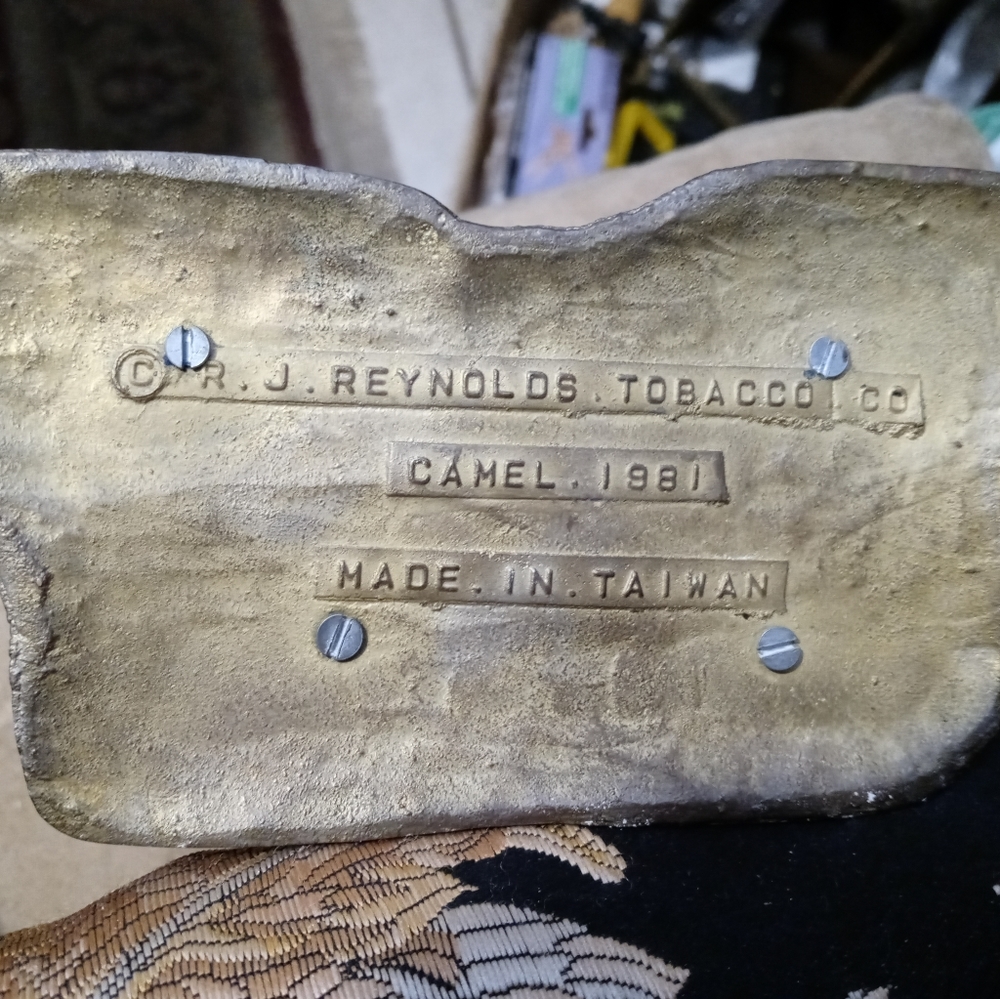 🚜🐫R.J. REYNOLDS BRONZE CAMEL🐫🎋🌄TOBACCO CO. ICONIC CAMEL.🐫 - Picture 11 of 15